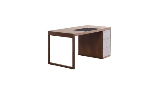 Luxus Design Tisch Sekretär aus Holz Hochglanz - Moderner Schreibtisch aus hochwertigem Holz, ideal für stilvolle Büros. Mit kompakten Maßen von 150 x 75 x 75 cm bietet er ausreichend Platz für kreative Arbeiten und ist ein echter Blickfang.