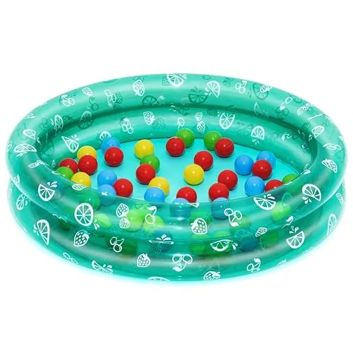 Bestway Planschbecken Splash & Play mit Spielbällen Ø 91 x 20 cm, Sortiert