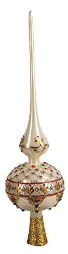 IMPULS Christbaumspitze mit Renaissance Motiv, 35cm in gold von Impuls