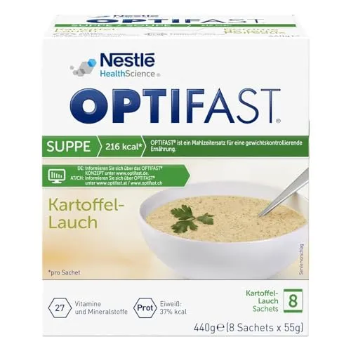 Optifast Home Suppe Kartoffel-Lauch Pulver 8X55 g von OPTIFAST