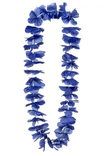 Boland Kostüm Hawaii Blumenkette 'Ohana' zum Südsee Kostüm, Bla