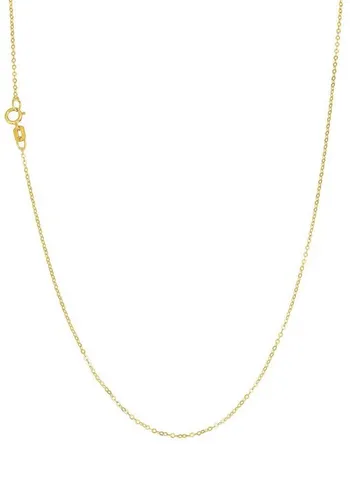 Amor Collier Unisex Halsschmuck 38 cm Gold - Elegante Halskette für Damen und Herren aus hochwertigem Gold 375, ideal für besondere Anlässe. Kommt in einer stilvollen Geschenkbox.