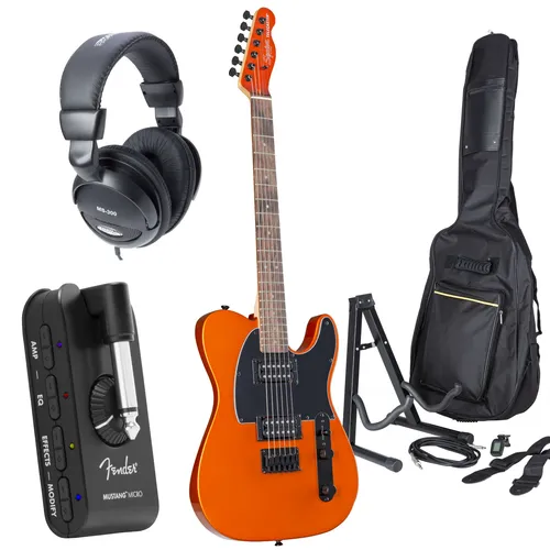 E Gitarren Sets für Anfänger J & D ST-MINI Sunburst + MA-15