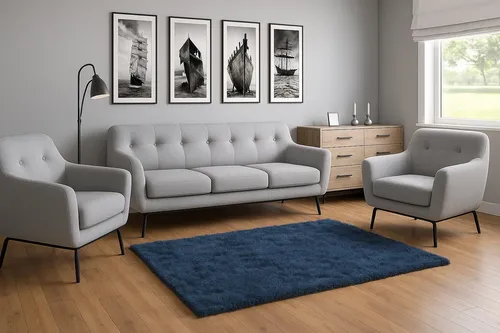 A&J MöbelLand Polstergarnitur BENITO: 3-Sitzer Sofa + 2 Sessel