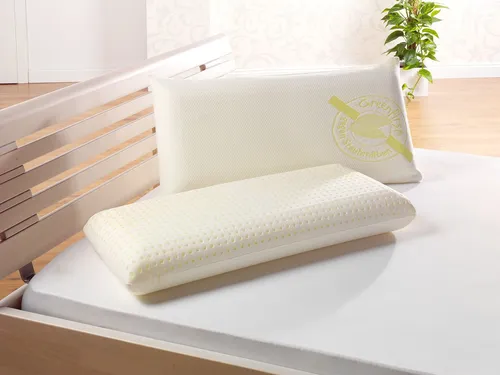 f.a.n. Medisan Nackenstützkissen Greenfirst - 40 x 80 cm, ergonomisch geformt mit optimaler Belüftung und Hausstaubmilben-Schutz