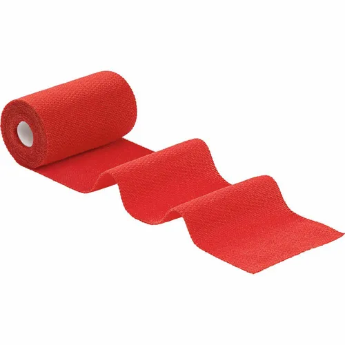 IDEALAST-haft color Binde 4 cmx4 m rot 1 St PZN10109413