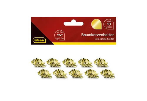 Kerzenständer Gold von Idena