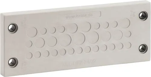 KEL-DPZ 24 Multi-Kabeldurchführung - Elektroinstallation Anschlussstücke, wasserdicht IP66 für hohe Packungsdichte und schnelle Montage, ideal für anspruchsvolle Anwendungen.