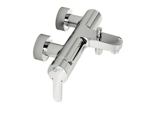 Ideal Standard Badewannenarmatur Connect Blue Aufputz chrom B9921AA - Elegante Badewannenarmatur in Chrom, ideal für modernes Badezimmerdesign und einfache Montage.