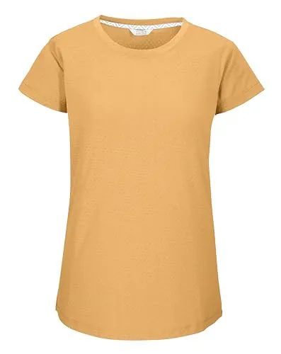 killtec Damen Funktions T-Shirt/Tshirt Kurzarm KOS 23 WMN TSHRT, pfirsich, 46, 42849-000
