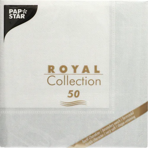 Stoffservietten Weiß von Serviertten