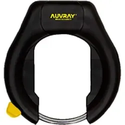 Auvray Antivol Hufeisen Evo Lock - Sicherer Diebstallschutz für Ihr Fahrrad - Fahrrad-Kettenschlösser mit robustem Hufeisen-Design, ideal für Erwachsene und Unisex, in elegantem Schwarz.