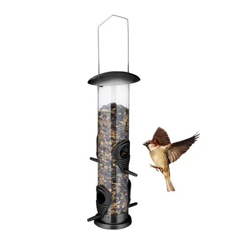 Vogelfutterspender Vogelfutterstation Futterspender für Vögel abnehmbar 0,2 kg