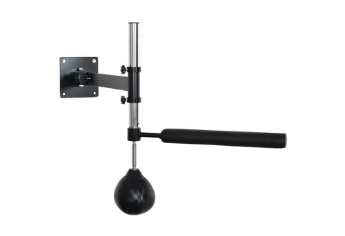 HOMCOM Standboxsack Boxtraining klappbar mit drehbarer Reflexstange Speedball (Wandhalterung, 1-tlg., Boxgestell), höhenverstellbar für Jugendliche und Erwachsene