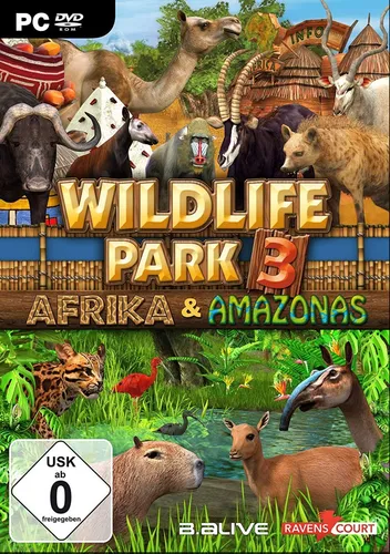 GW00b4 Wildlife Park 3: Afrika & Amazonas PC Neu & OVP