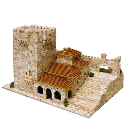 AEDES ARS Steinbaukasten Turm - Torre de Bujaco - Gebäude: Detailgetreuer Steinbaukasten für kreative Bauprojekte und historische Nachbildungen.