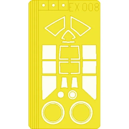 MW22 EDUARD EX008 P-47D-20 1/48 MASK for TAMIYA