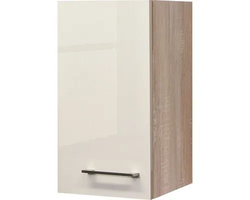 Flex Well Hängeschrank Nepal 30 x 32 x 55 cm - Küchenschrank in kaschmir glänzend, platzsparend und ideal für moderne Küchen mit stilvollem Design.