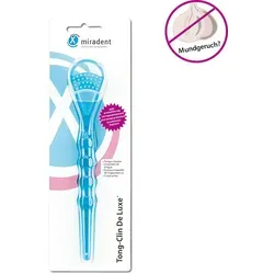 Miradent Zungenreiniger Tong-Clin de Luxe blau 1 St von Hager Pharma
