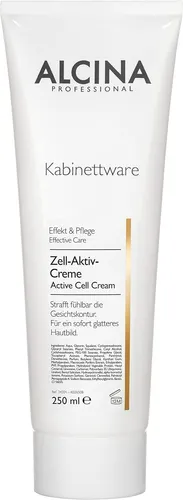 Alcina Effekt & Pflege Zell Aktiv Creme 250ml - Tagespflege für reife Haut mit straffendem Effekt, sorgt für ein sofort glatteres Hautbild und enthält wertvolle Algenextrakte und Pentapeptide.