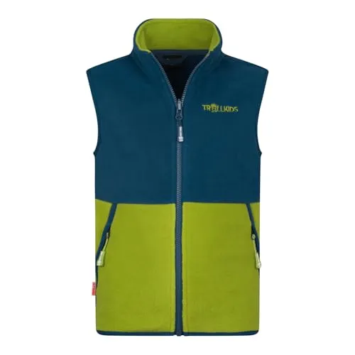 Trollkids Kids Kjerag Vest 140, pear green von TROLLKIDS