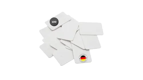PRIMO24® Premium Unterlegplatten 60x40 mm 100 Stück - Mehrfarbige Distanzplatten aus Kunststoff (Made in Germany) - Abstandshalter Keile in den Größen: 1.5, 3, 5, 10, 15, 20mm