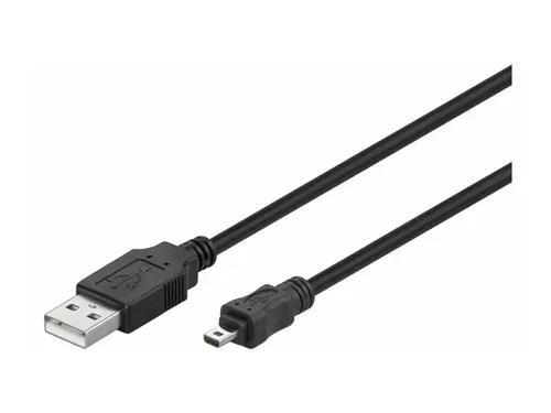 MicroConnect USB 2.0 Kabel 1.80 m - USB Kabel für schnelle Datenübertragung, ideal für den Anschluss von Geräten wie Druckern oder externen Festplatten.