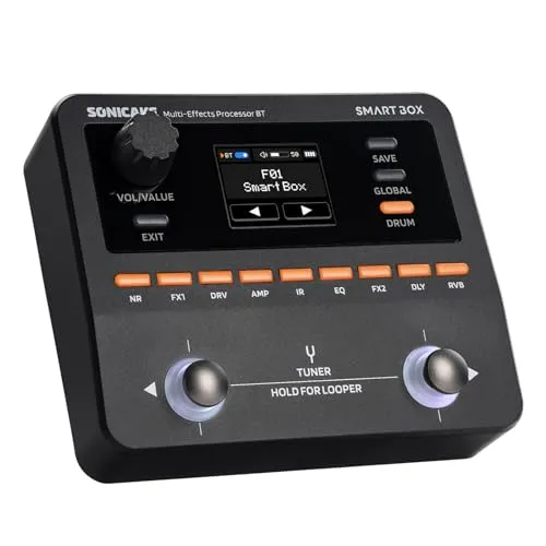 SONICAKE QME-20 Multi-Effekt Prozessor für Gitarre und Bass