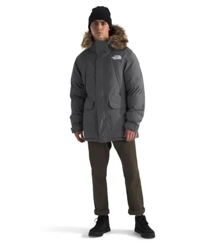 Funktionsparka THE NORTH FACE M MCMURDO PARKA - Funktionsjacke für Herren, atmungsaktiv und winddicht, ideal für Outdoor-Aktivitäten, mit abnehmbarer Kapuze und Logostickerei.