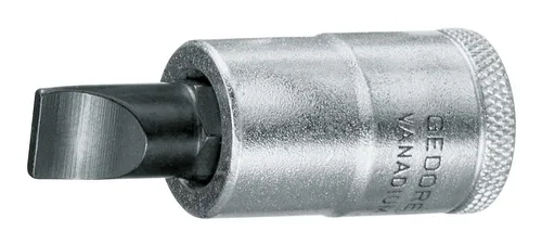 Gedore IS 19 12X2 6656220 Schlitz Schraubendrehereinsatz 12 mm 1/2