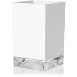 Kartell Boxy Zahnbürstenhalter, Weiß in weiß von Kartell
