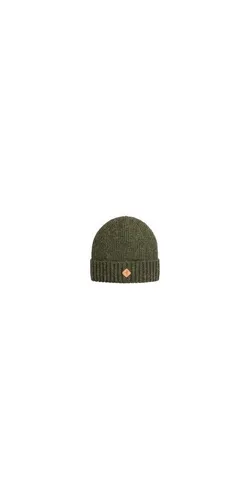 Pinewood Controller Caps Knitted Wool Hat MOSSGREEN MELANGE