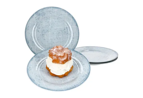 Ritzenhoff & Breker Frühstücksteller 4er Set Dessert- Kuchenteller Nordic Ellen 20,5cm Ritzenhoff & Breker