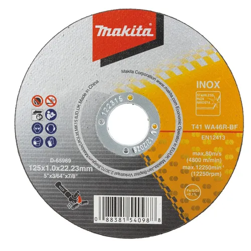 Makita Trennscheibe 125x1,0 mm INOX