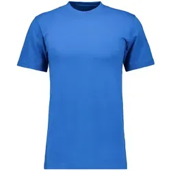 RAGMAN T-Shirt blau 6XL (76/78) - Herren-Shirt in Übergröße 6XL, aus hochwertiger Baumwolle, bequem im casual Stil und ideal für den Alltag. Rundhalsausschnitt und reguläre Passform sorgen für optimalen Tragekomfort.