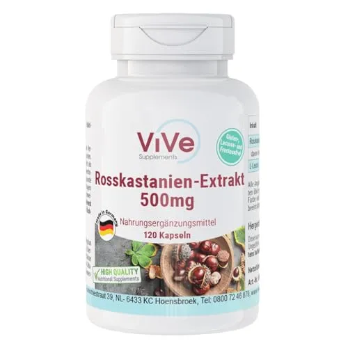 Produktbild ViVe Supplements Rosskastanien-Extrakt 500mg