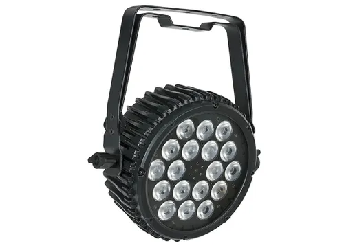 Showtec Compact Par 18 MKII Black - Kompakter Scheinwerfer mit RGB-LEDs - Licht-Effekte: Leistungsstarker Scheinwerfer mit 18 x 3W RGB-LEDs, ideal für enge Räume und Traversenbeleuchtung. Perfekte Lichtleistung und einfache Verkettung!