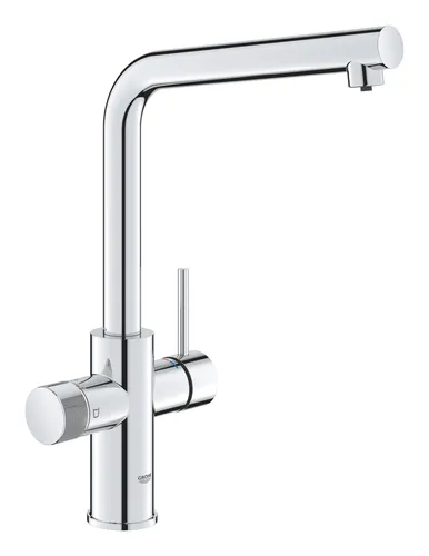 Grohe Blue Pure Minta Einhand-Spültischbatterie - Chrom - 30600000 - Hochwertige Armatur mit integriertem Wasserfilter für reines, frisches Wasser direkt aus dem Wasserhahn.