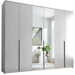 Mid.you Drehtürenschrank Weiß 270x225x52 cm