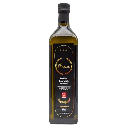 Elance – natives Olivenöl extra – 1 Liter – Aus Kreta, Griechenland – Erste Güteklasse – preisgekrönt