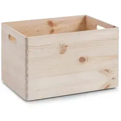Zeller Present Organizer aus Kiefernholz, stapelbar - Aufbewahrungsboxen, FSC 100% zertifiziert, ideal zum Ordnen und Aufbewahren mit mehreren Fächern, platzsparend und funktional.