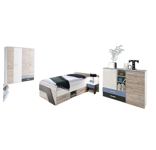 Lomadox Jugendzimmer Komplett Set Sandeiche