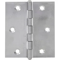 Knopfscharnier Leichte Ausführung Scharnier 50 X 40 X 1 Mm Edelstahl
