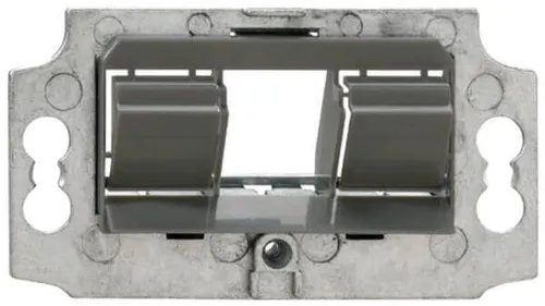 Rutenbeck 13900002 UM-MA 3 Up, Montageadapter, 3-fach, für Universalmodule, für Brüstungskanal/Unterflur, für Rutenbeck Zentralstücke/Abdeckplatten