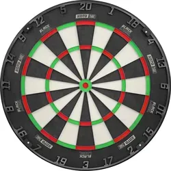 KOTO Black Label Dartscheibe – Offizielle Turniermaße mit hochwertigem Sisal