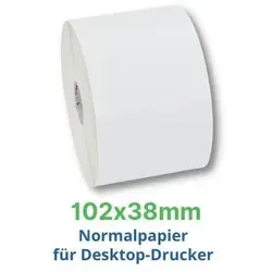 Zebra Z-Perform 1000T Etiketten 102x38mm von Zebra