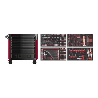 Kraftwerk PRO LINE Werkstattwagen PT1000 7 Schubladen von KRAFTWERK