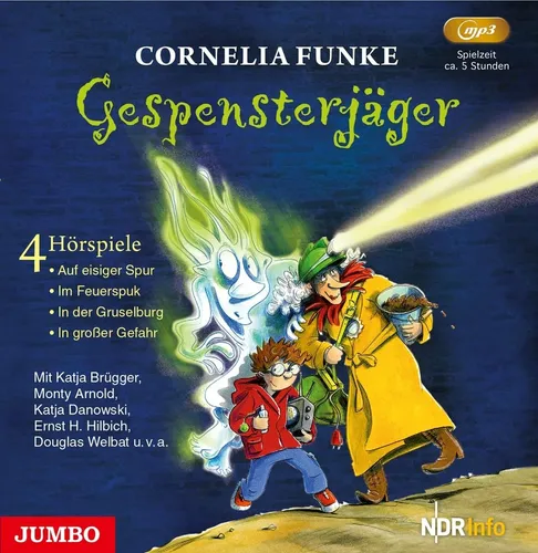 Gespensterjäger: Vier spannende Hörspiele auf 1 MP3-CD - Hörbücher, erlebe gruselige Abenteuer mit vier fesselnden Geschichten auf einer praktischen MP3-CD.