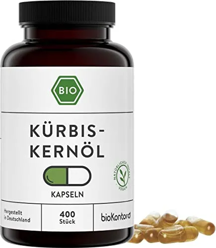BIO Kürbiskernöl Kapseln 400 Stück von bioKontor