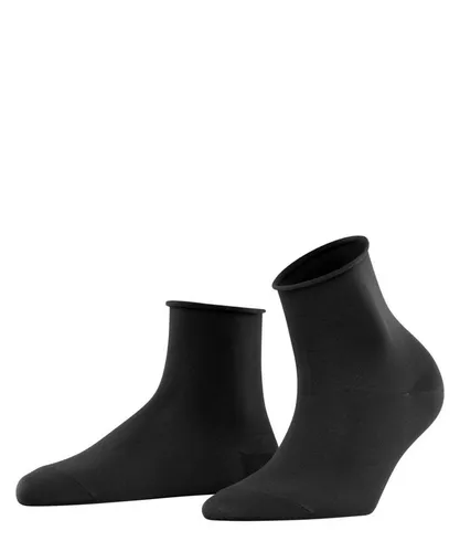 FALKE Kurzsocken Cotton Touch (1-Paar) mit femininem Rollrand